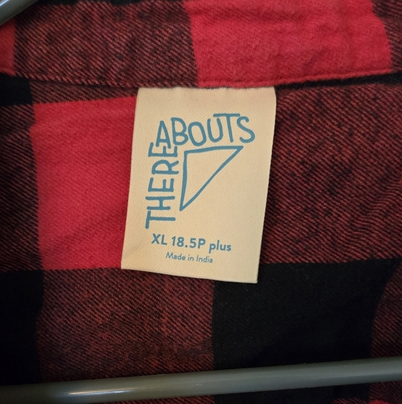Boys Thereabouts Red Flannel Size XL - Picture 4 of 4